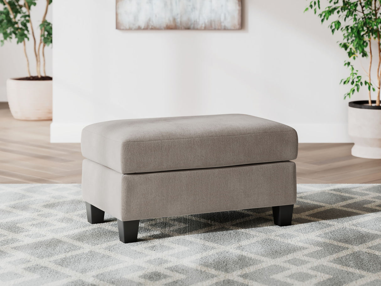 Willarae - 2 Pc. - Chair And A Half, Ottoman - Taupe