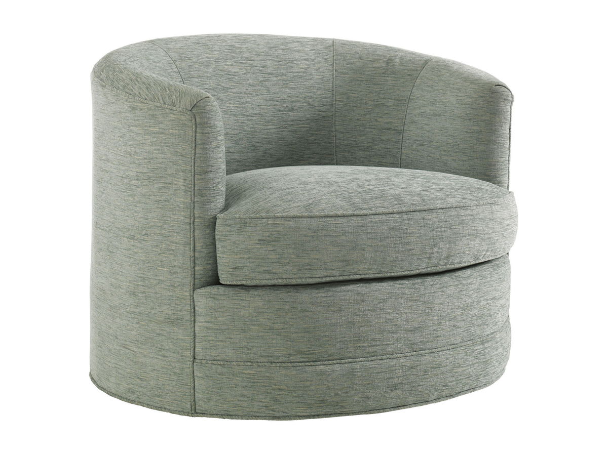 Lexington Upholstery - Graniers Swivel Chair - Light Brown