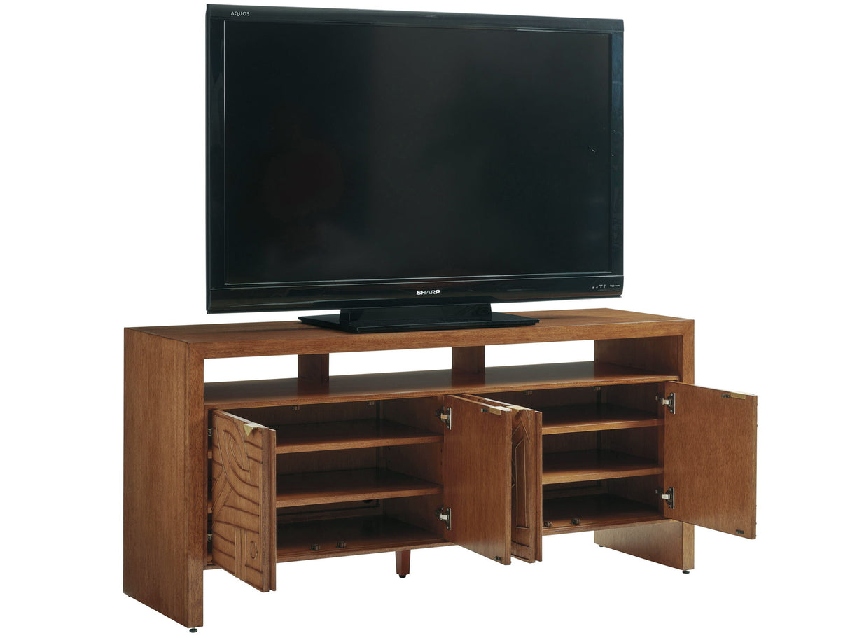 Palm Desert - Manning Media Console - Dark Brown