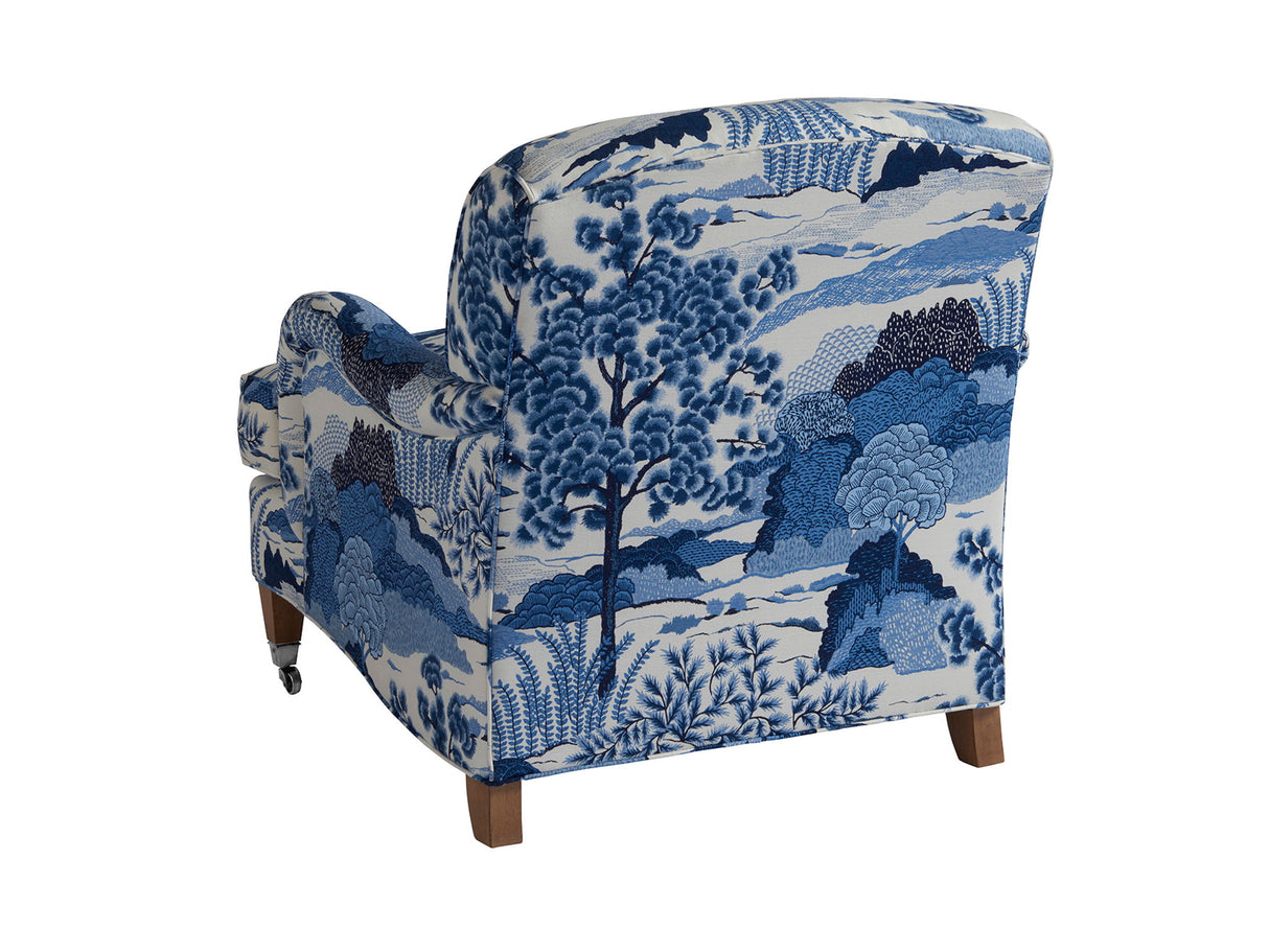 Barclay Butera Upholstery - Sydney Chair With Pewter Casters