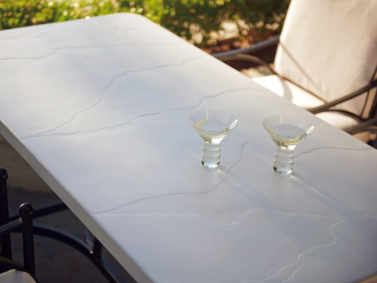 Pavlova - Hi/Lo Bistro Table - White