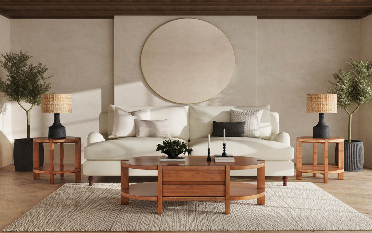 Winston - End Table - Warm Walnut