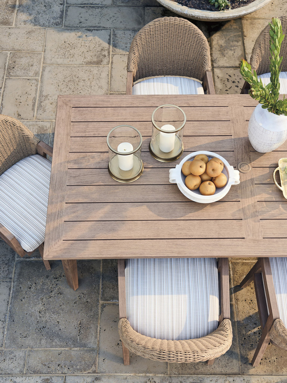Isle Of Palms - Teak Rectangular Dining Table - Light Brown