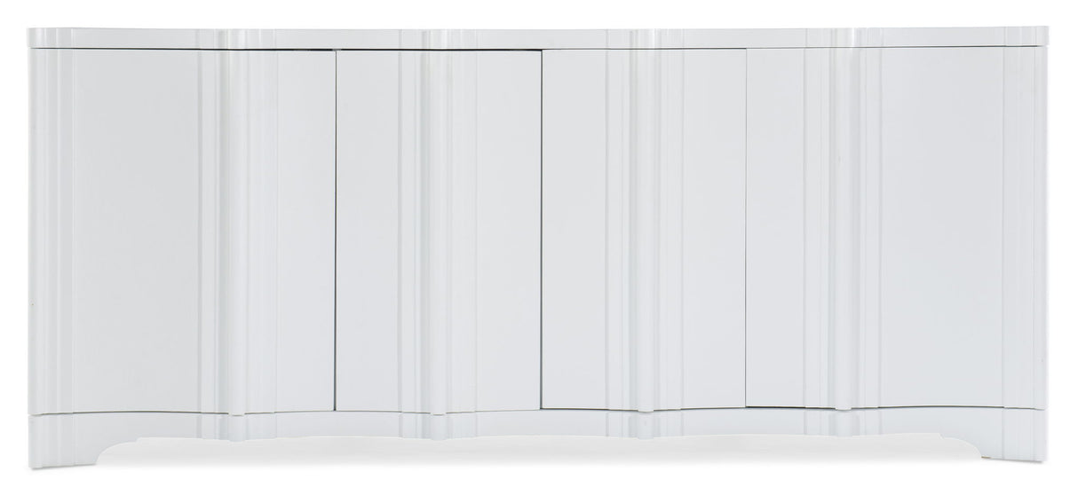 Melange - Corinth 4-Door Entertainment Console - White