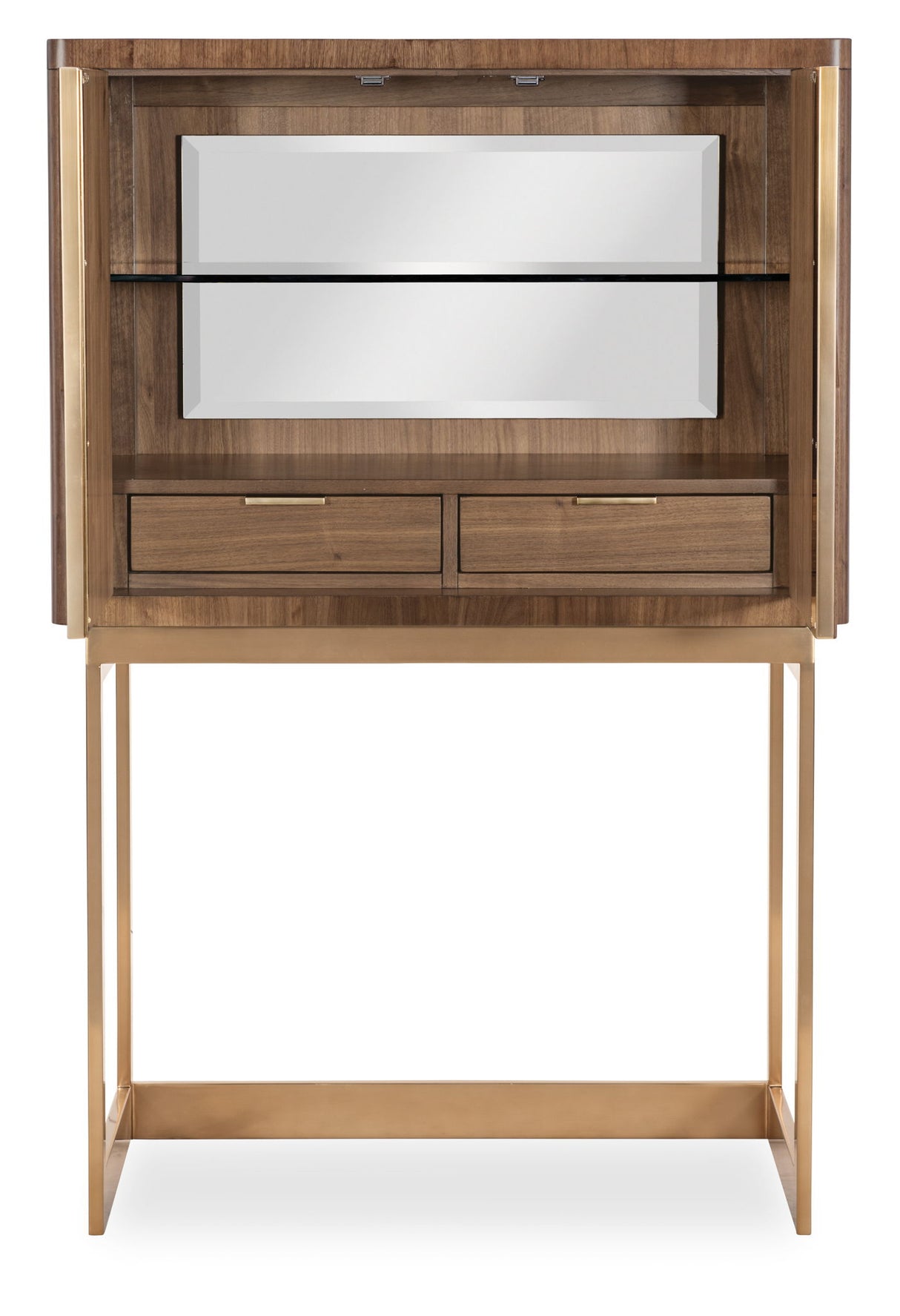 Eleana - Bar On Stand - Medium Wood