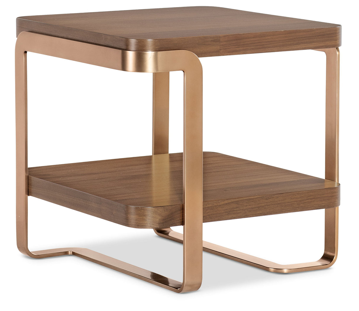 Eleana - End Table - Medium Wood