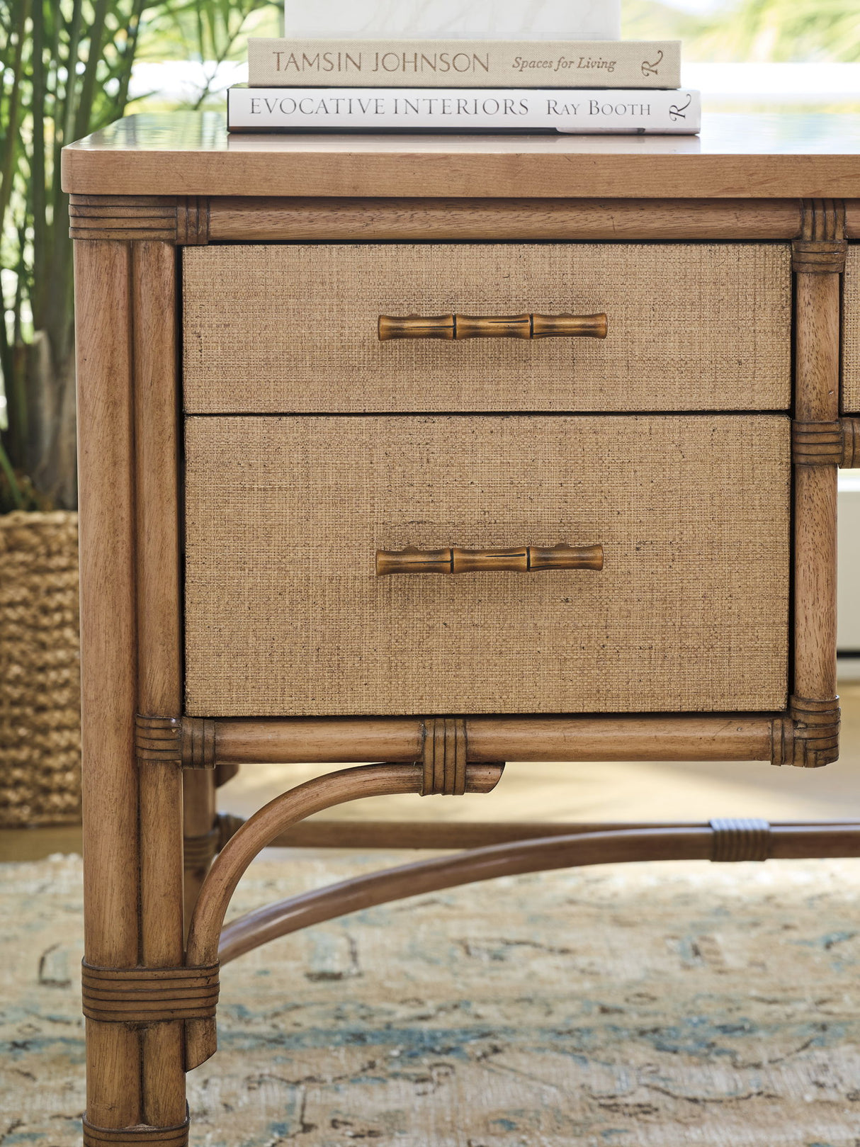 Key Biscayne - Sunny Isles Writing Desk - Light Brown