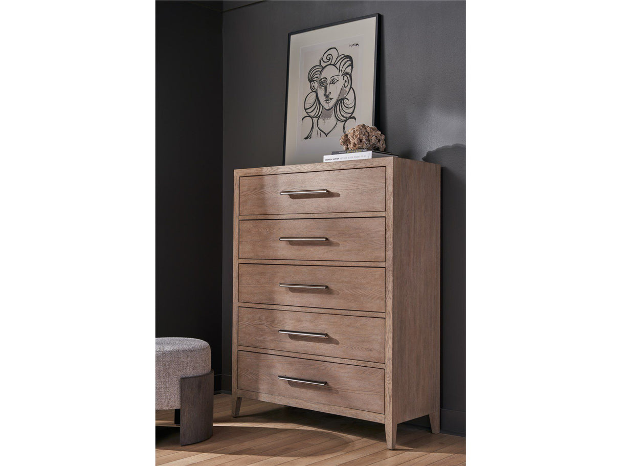 New Modern - Cove Drawer Chest - Light Brown