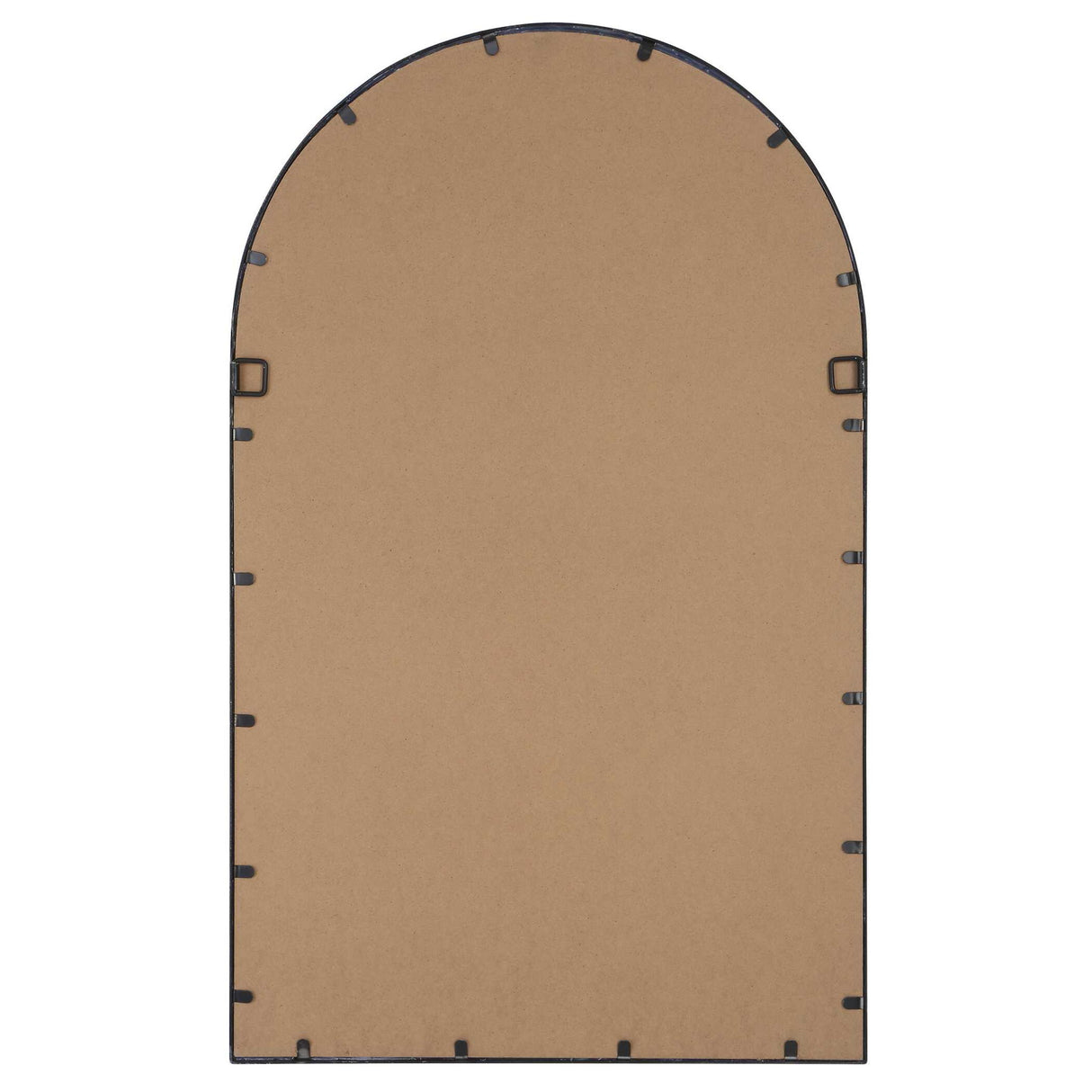 Metal Arch Mirror - Matte Black