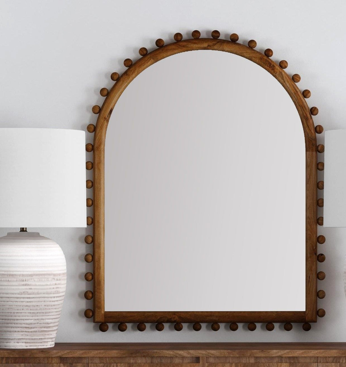 Tioga - Wall Mirror - Brown