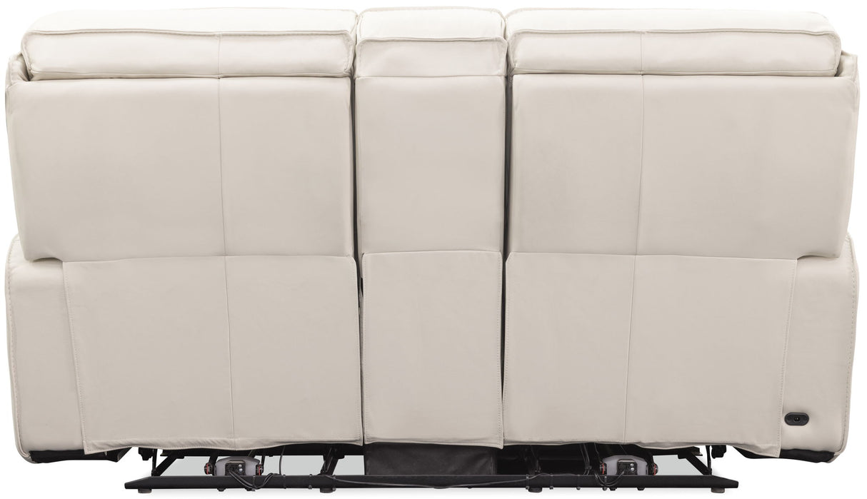 MS - Miles Zero Gravity Console Loveseat With Power Recline & Power Headrest