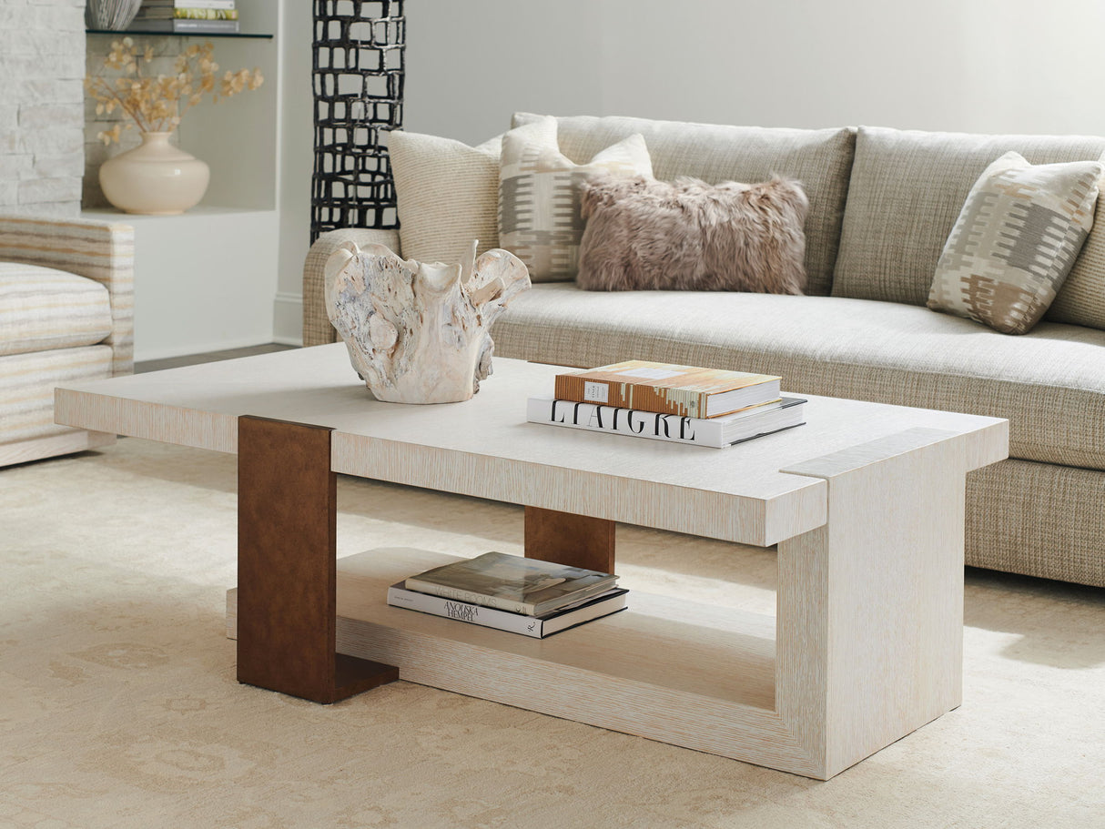 Carmel - Sunridge Rectangular Cocktail Table - Beige