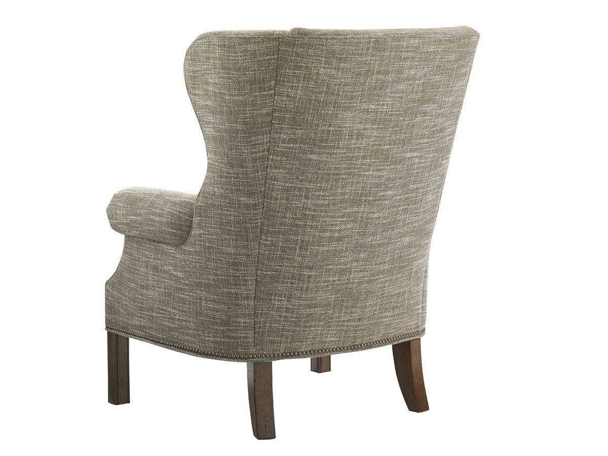 Lexington Upholstery - Logan Wing Chair - Gray