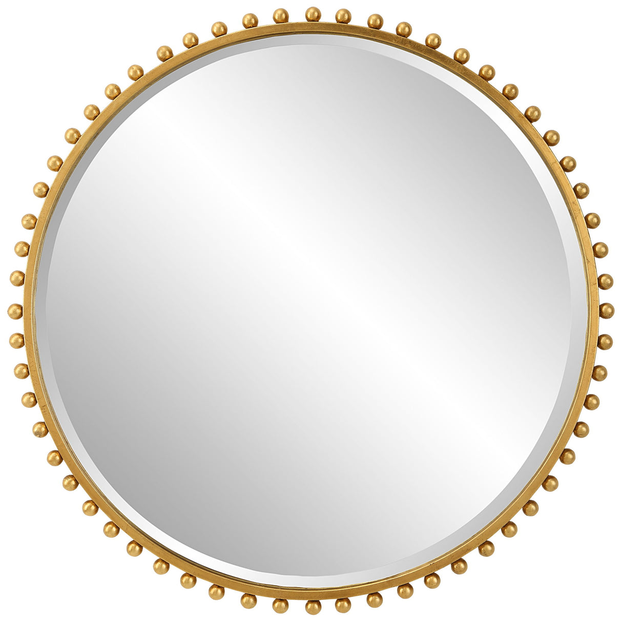 Taza - Round Mirror - Gold