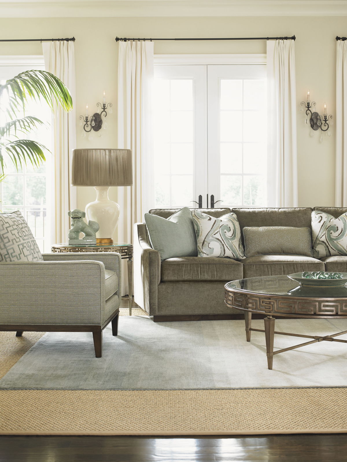 Tower Place - Bartlett Sofa - Dark Gray