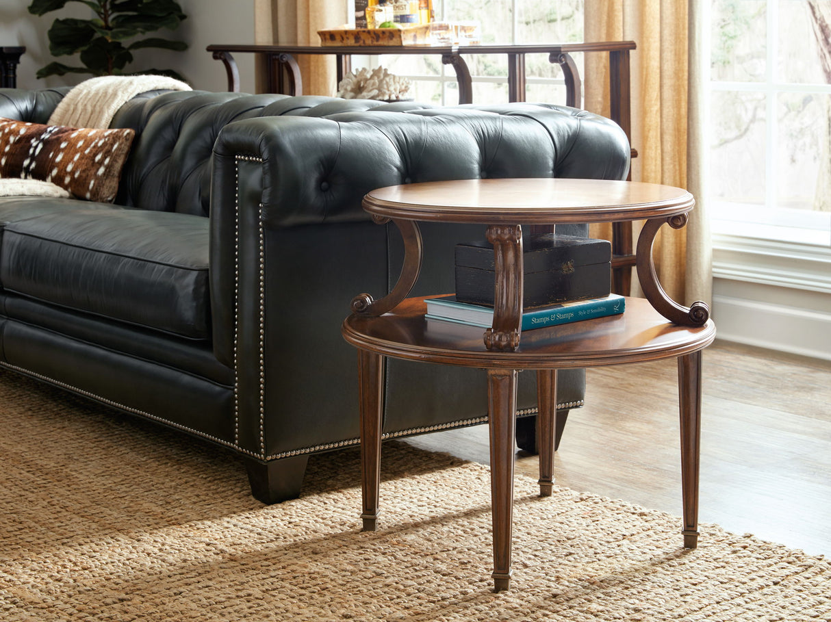 Charleston - Side Table - Dark Brown