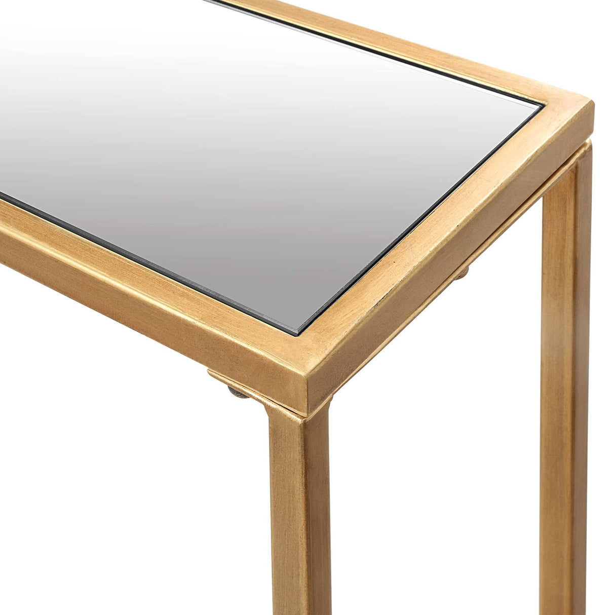Console Table - Warm Gold