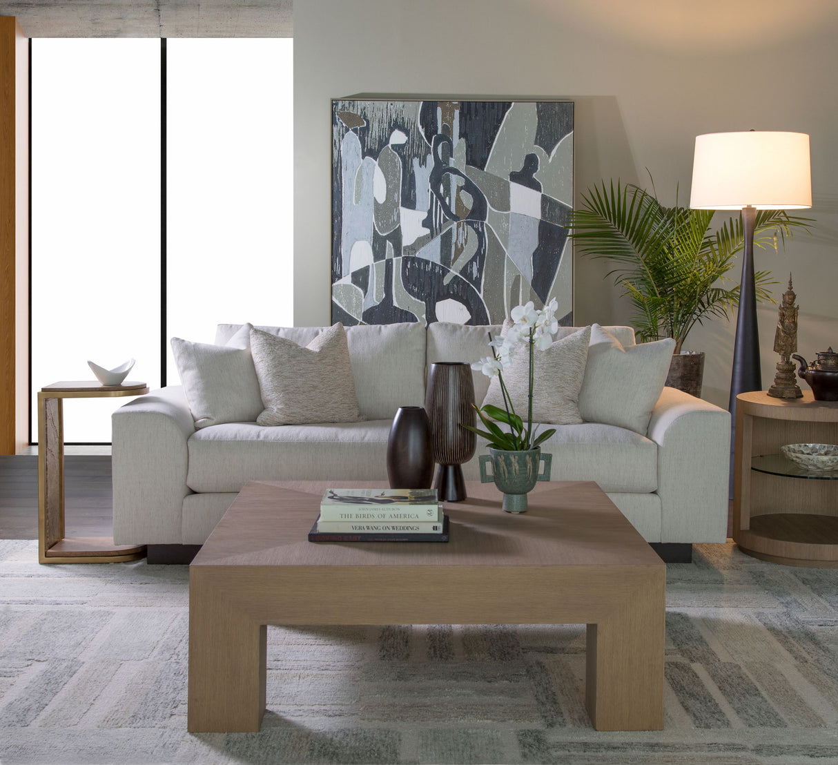 Simpatico - Simpatico Square Cocktail Table - Light Brown