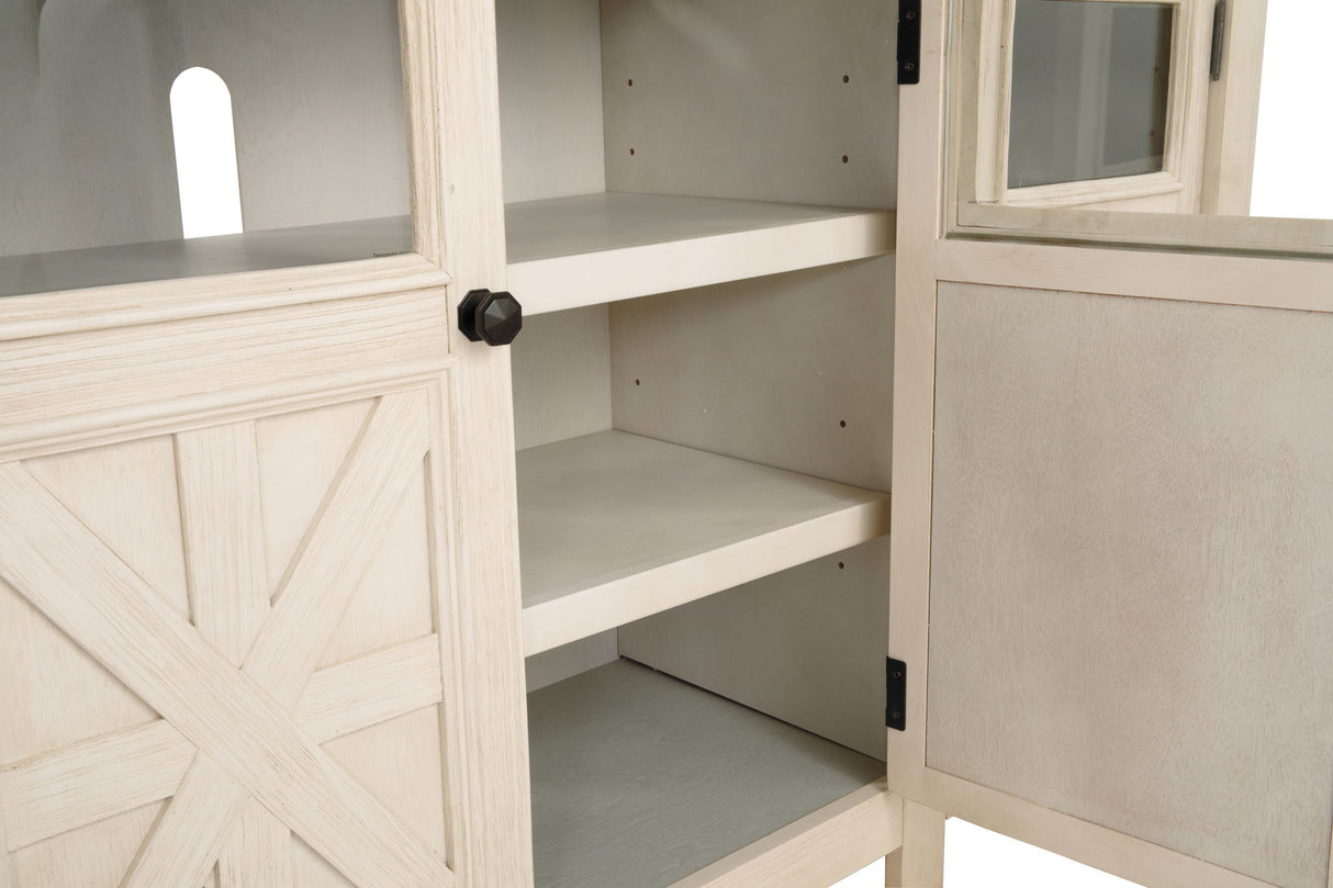 Bolanburg - Extra Large TV Stand - White / Brown / Beige