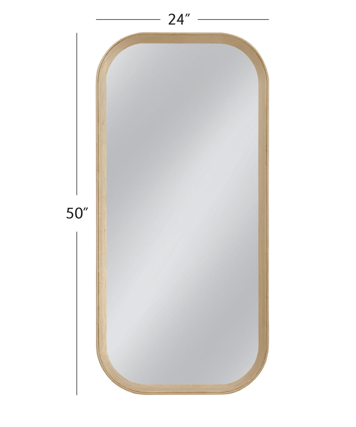 Gatlin - Wall Mirror - Soft Gold