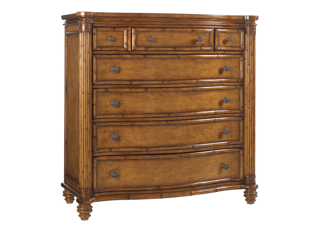Island Estate - Silver Sea Chest - Dark Brown