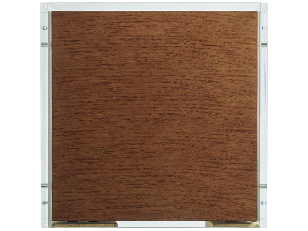 Palm Desert - Arden Acrylic Lamp Table - Dark Brown