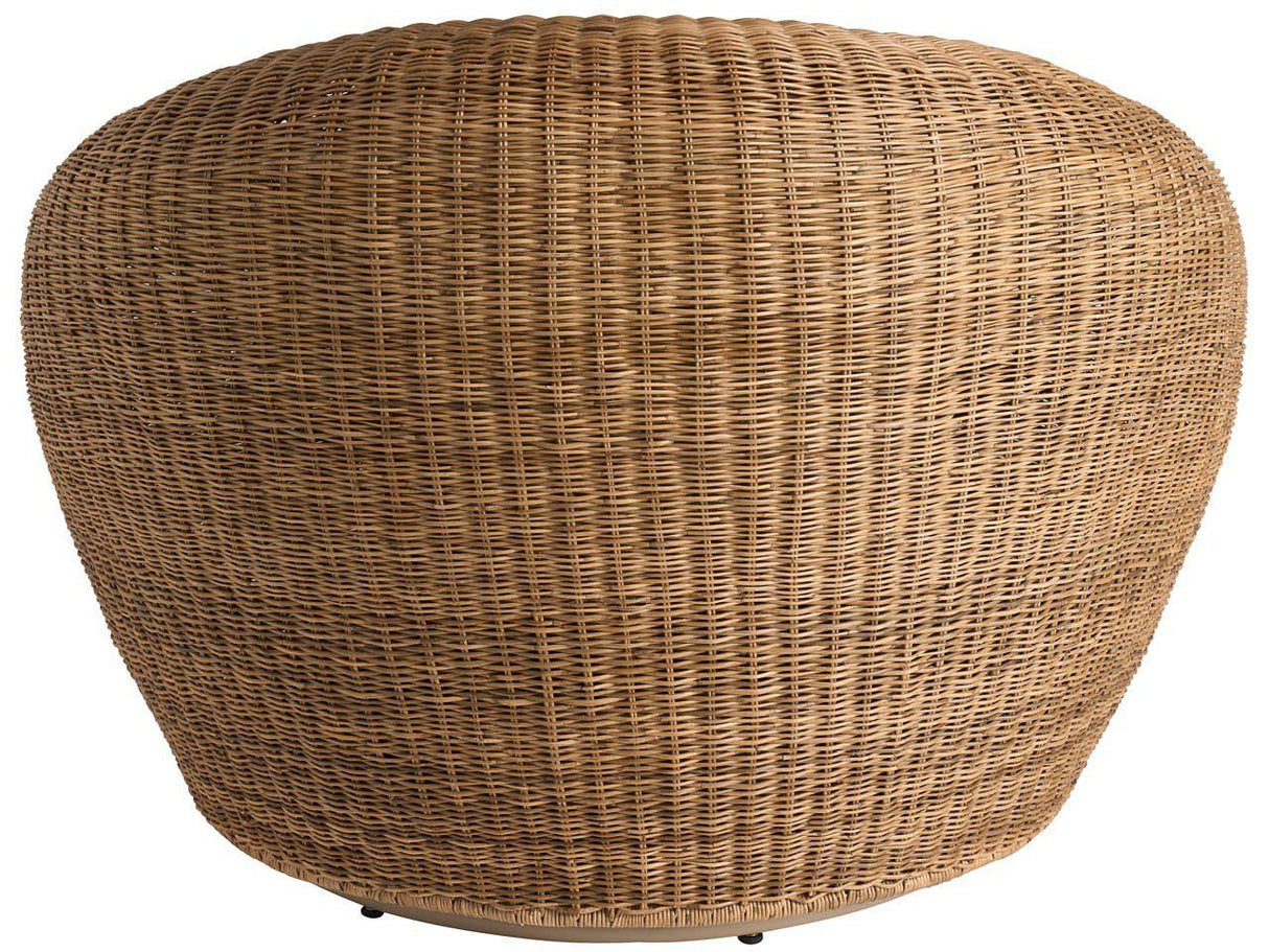 Sea - Pod Swivel Chair - Light Brown / Beige