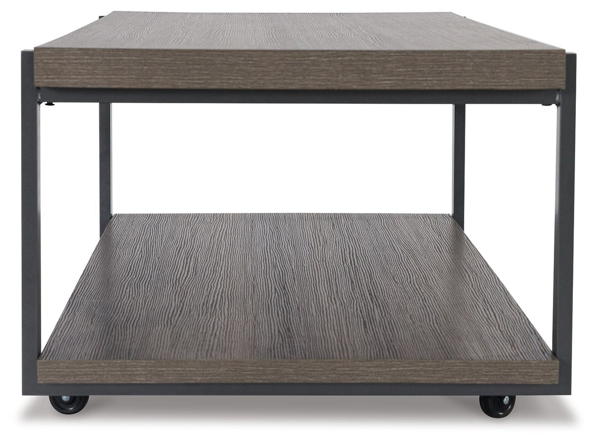Wilmaden - Occasional Table Set (Set of 3) - Gray / Black