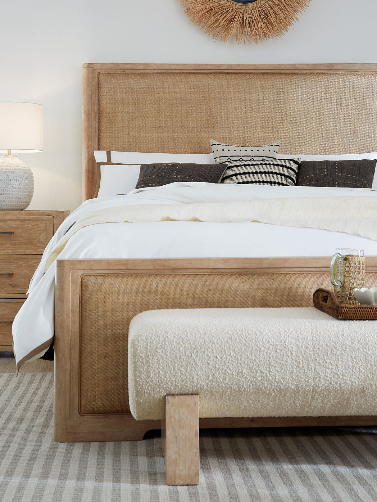 Retreat - Bed Bench - Beige