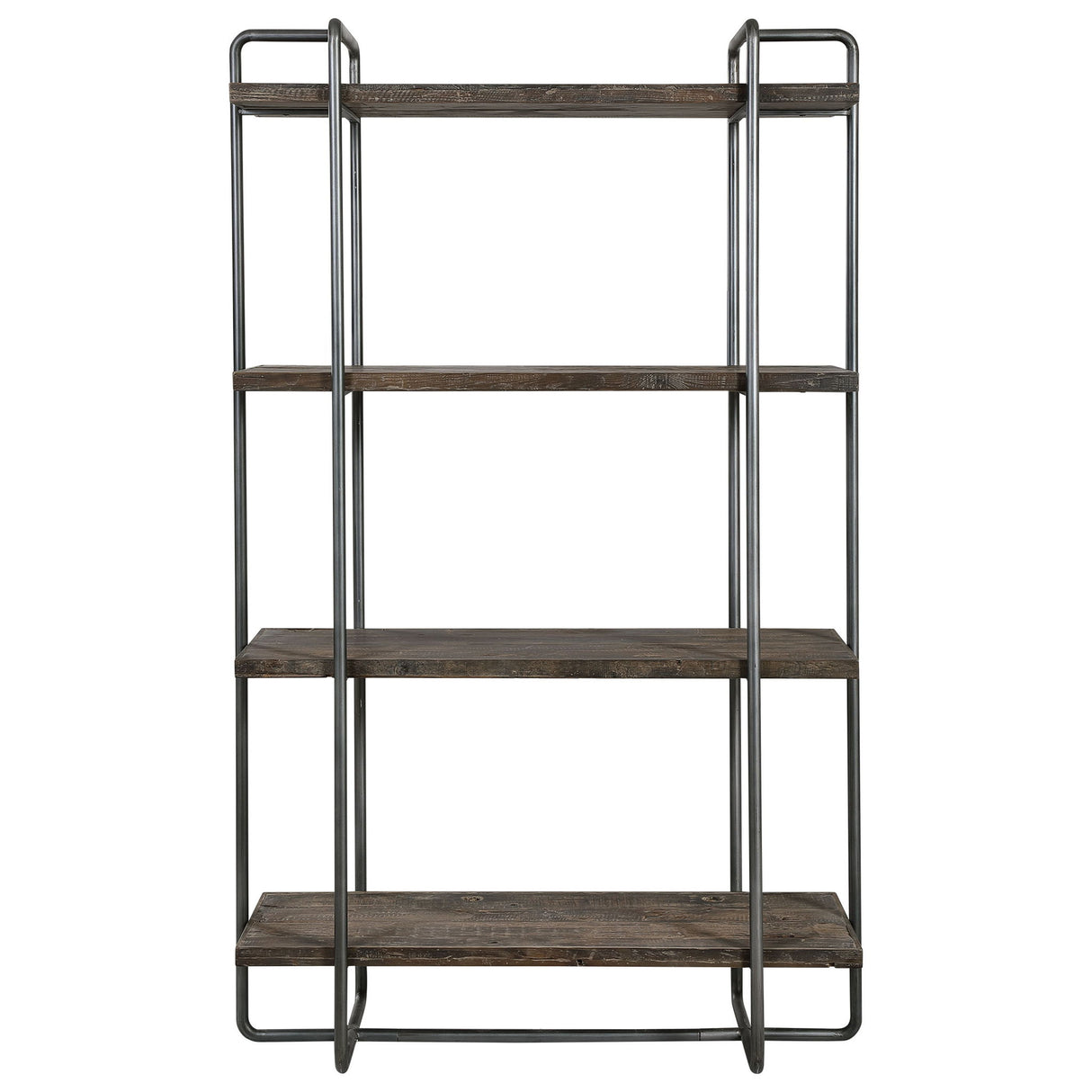 Stilo - Urban Industrial Etagere - Brown, Dark