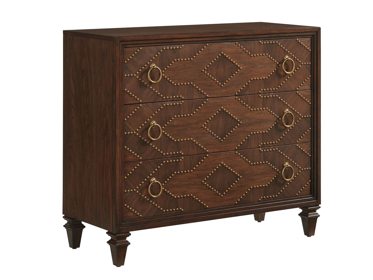 Silverado - Woodland Drawer Hall Chest - Dark Brown