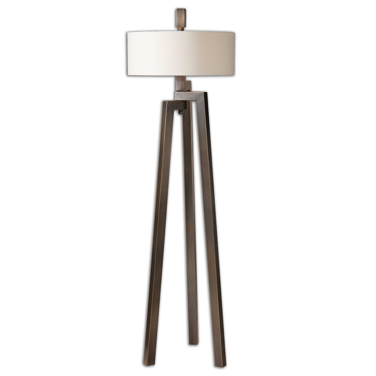 Mondovi - Modern Floor Lamp - Brown, Dark