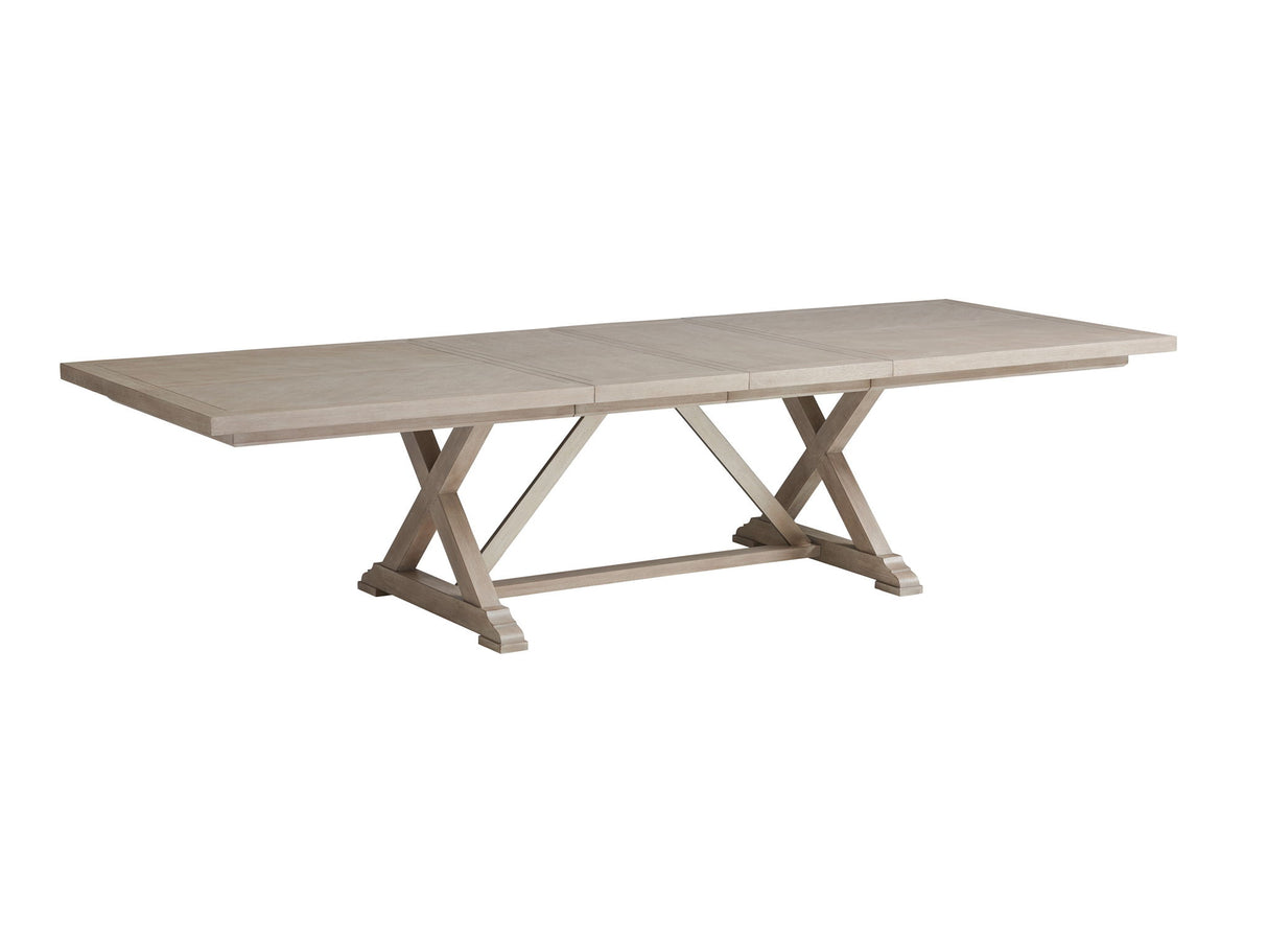 Malibu - Rockpoint Rectangular Dining Table - Beige