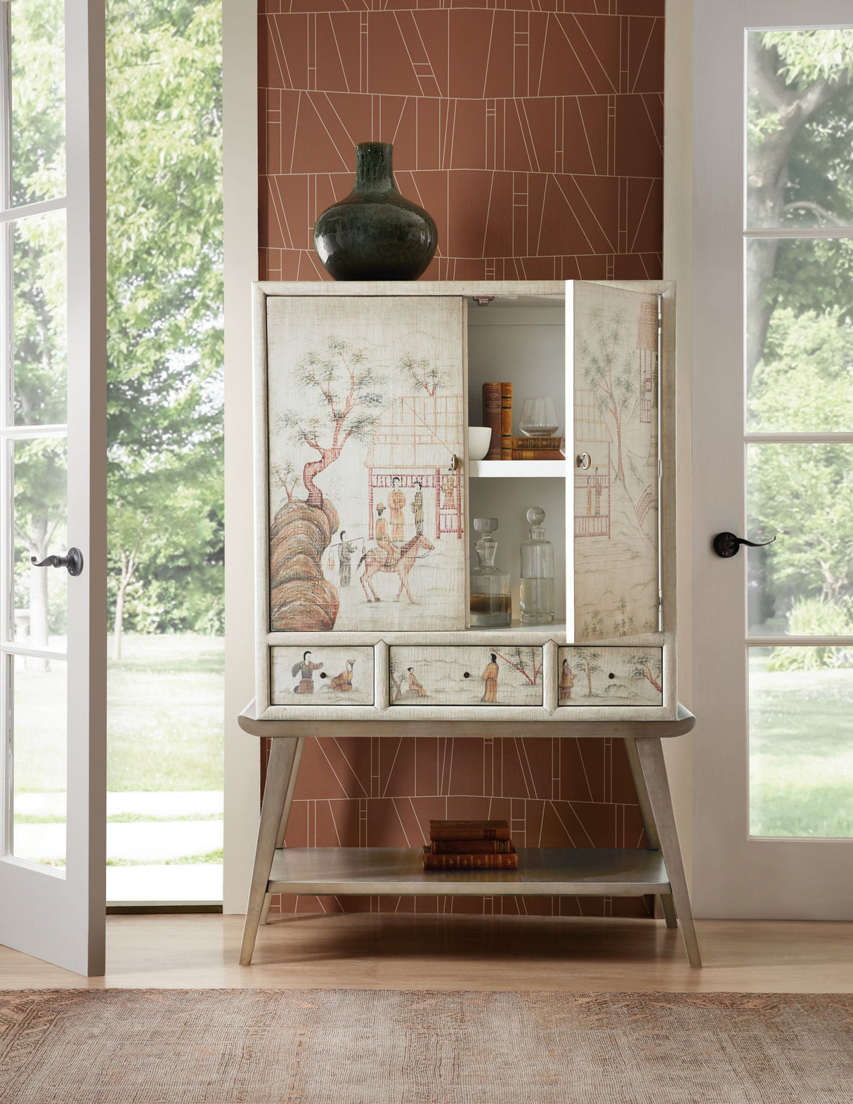 Melange - Dynasty Accent Chest - Beige