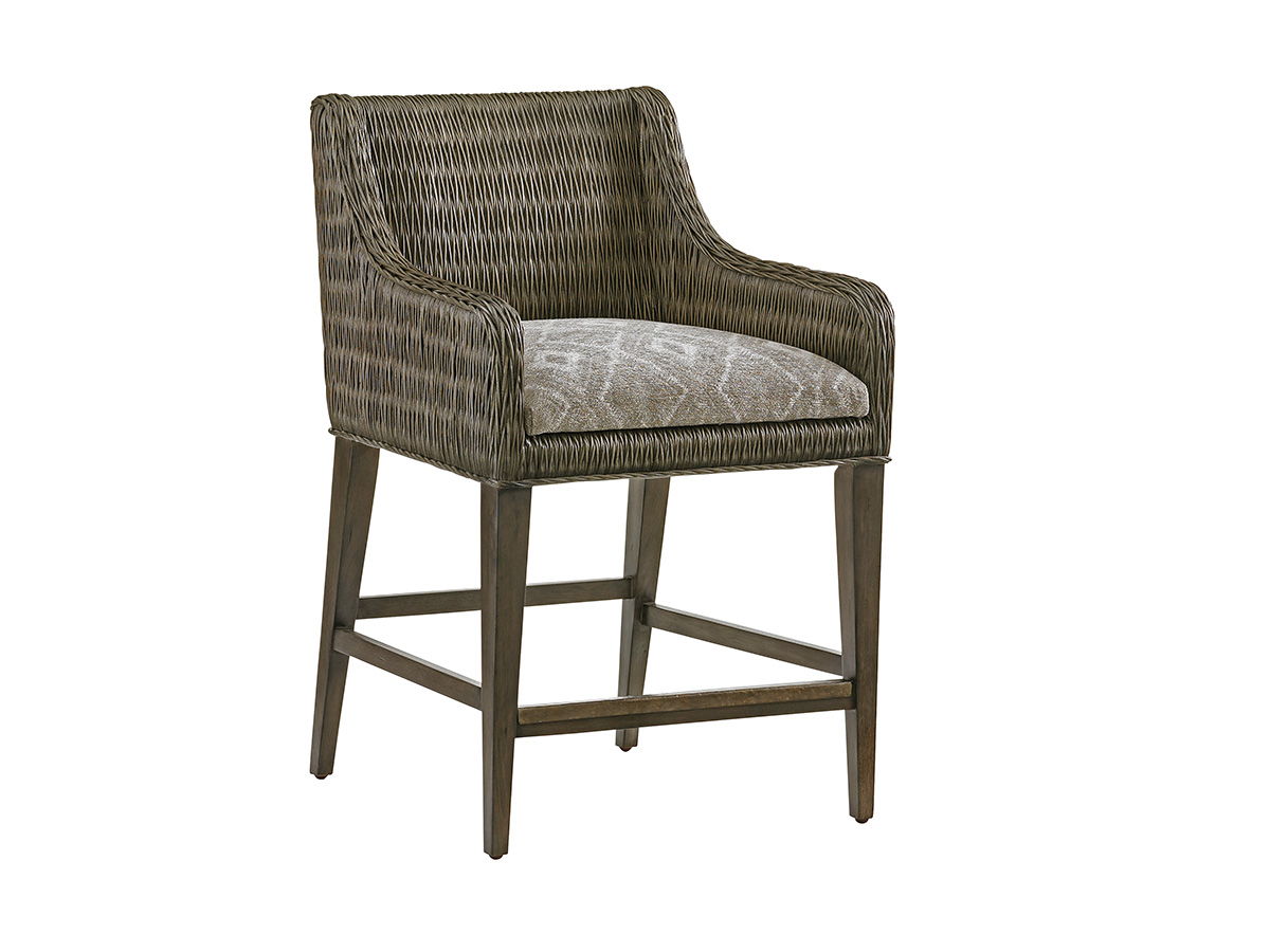 Cypress Point - Turner Woven Bar Stool