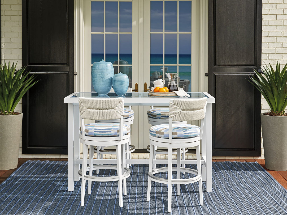 Ocean Breeze Promenade - Bistro Table - White