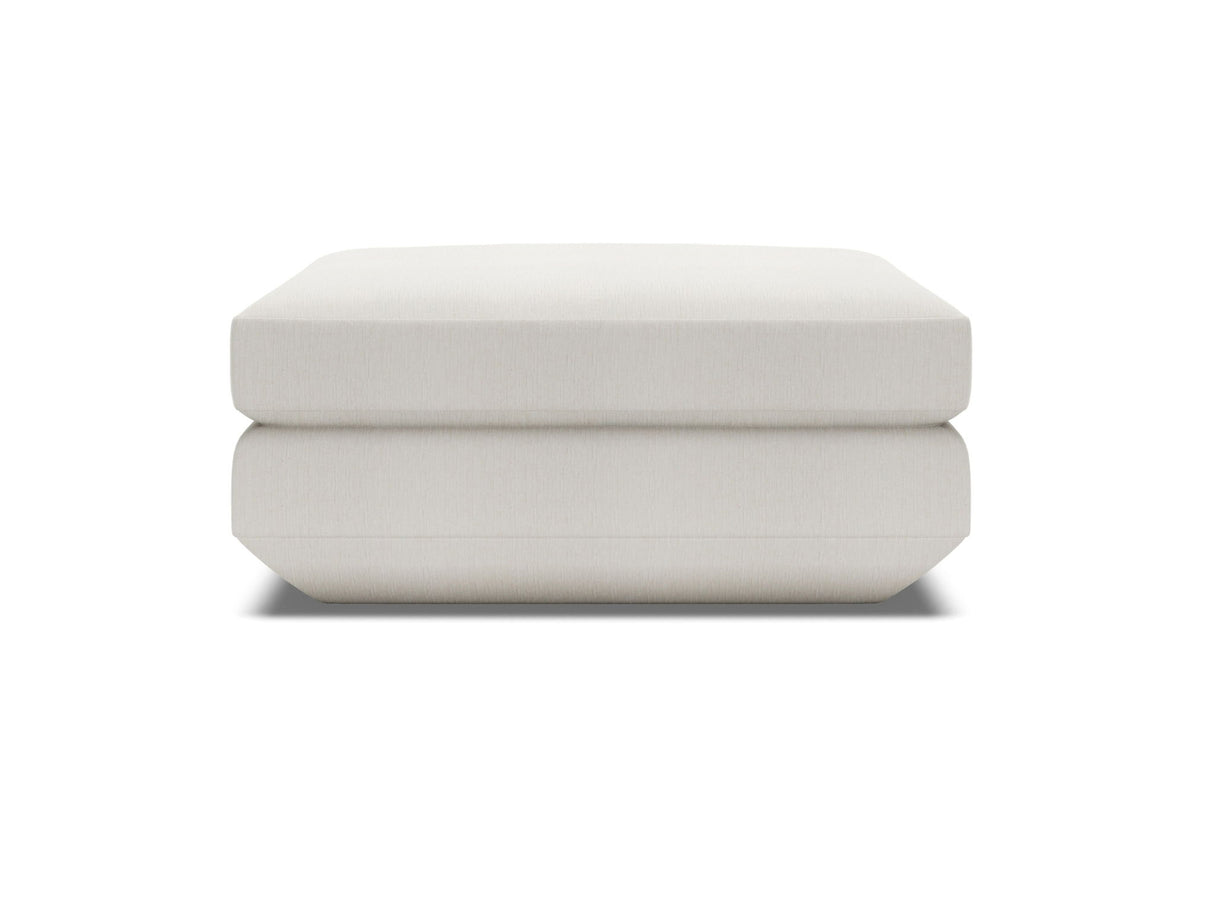 Artistica Upholstery - Veronica Bumper Ottoman - White