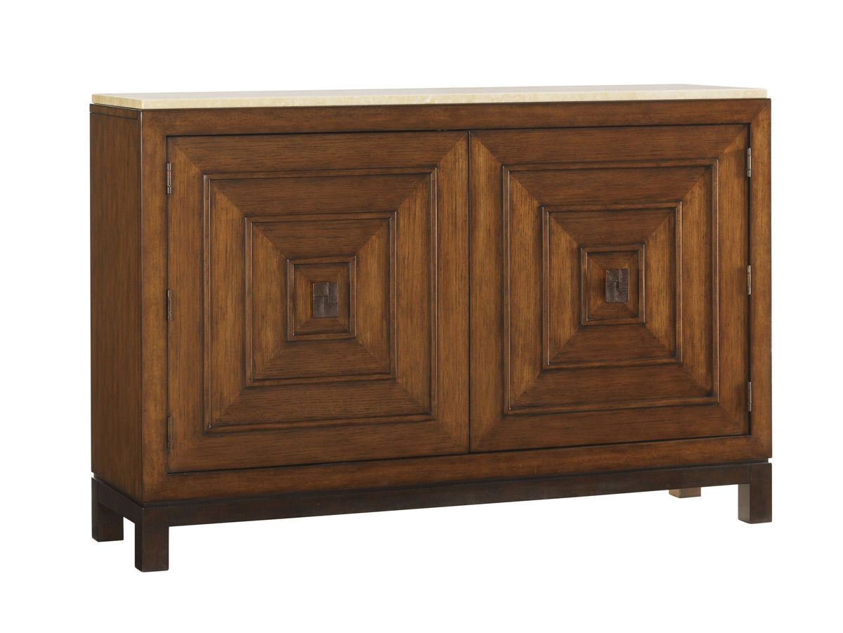 Ocean Club - Jakarta Chest With Stone Top - Dark Brown