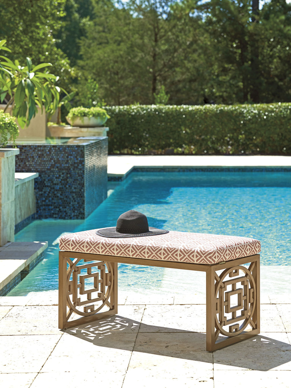 Los Altos Valley View - Bench - Light Brown