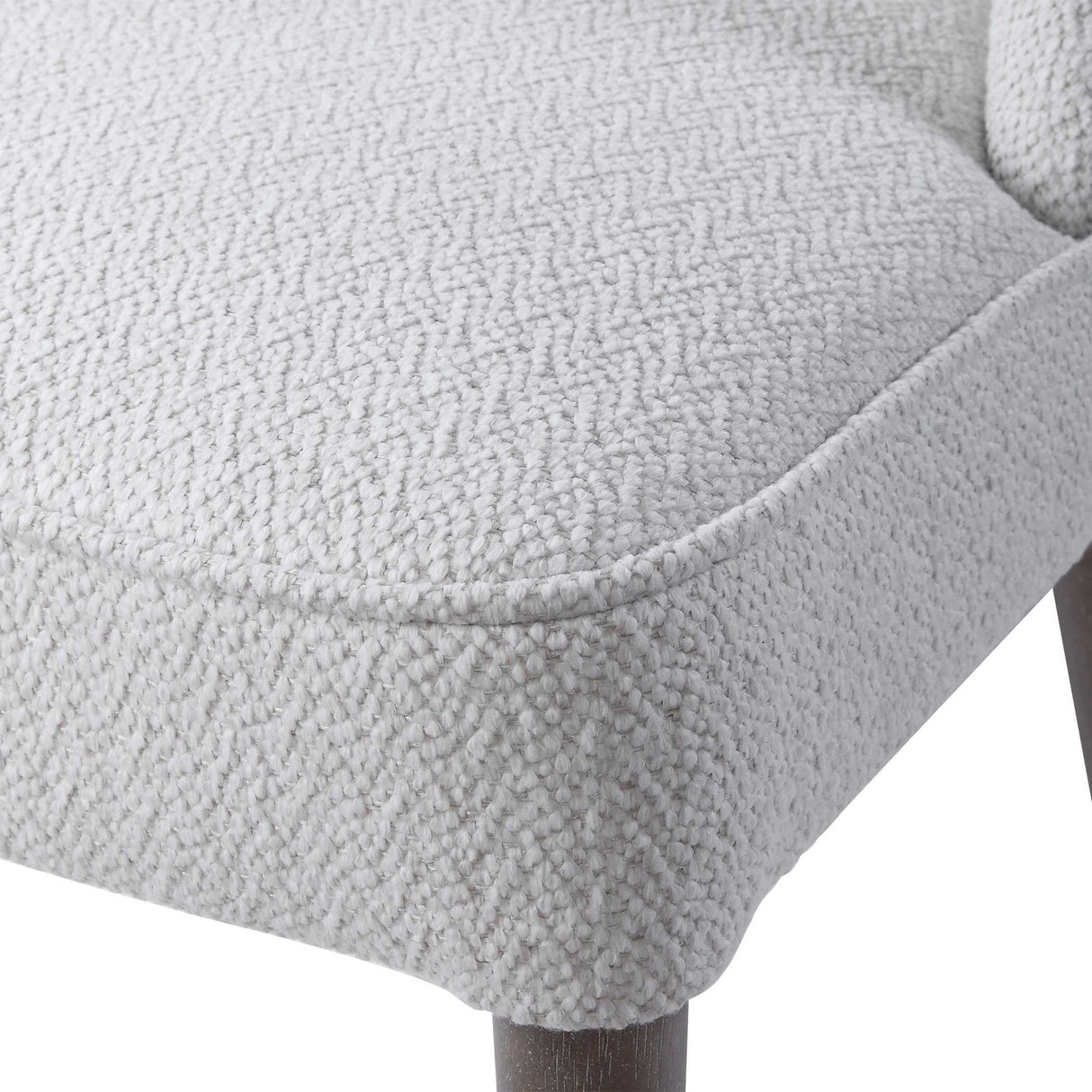 Brie - Armless Chair, Set Of 2 - White