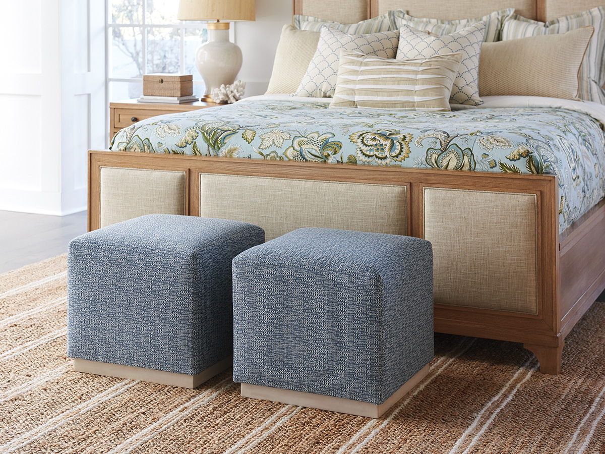 Barclay Butera Upholstery - Colby Ottoman - Beige