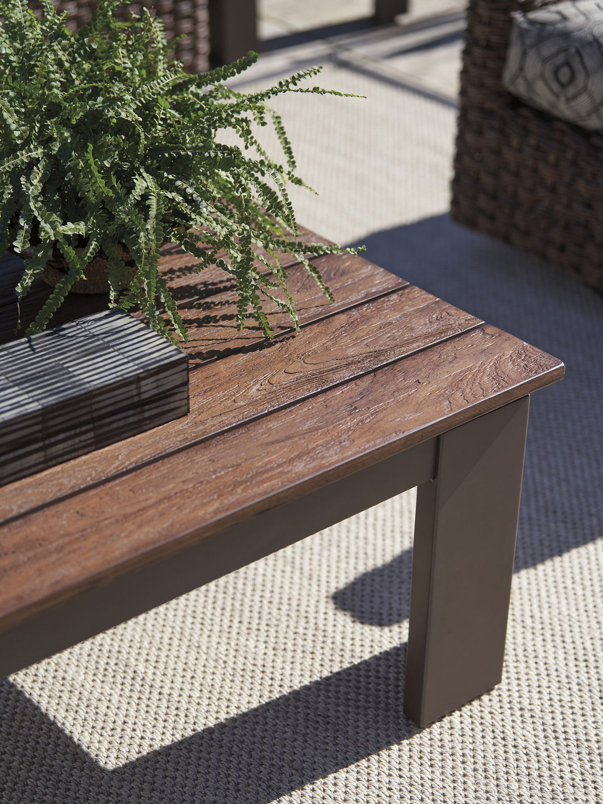 Kilimanjaro - Rect Cocktail Table - Dark Brown