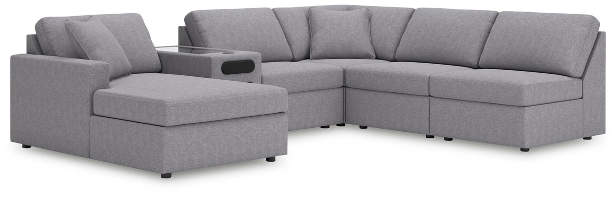 Modmax - U-Shaped Sectional - Granite