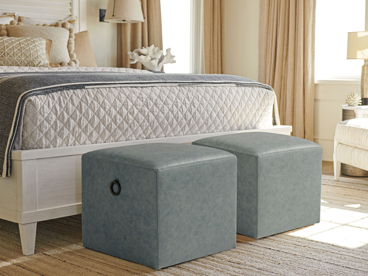 Ocean Breeze - Jupiter Ottoman