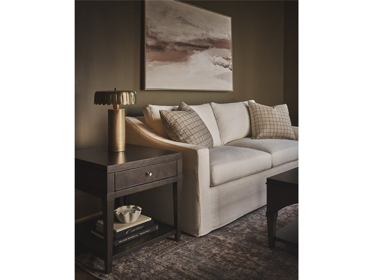 Fenwick - End Table - Dark Brown