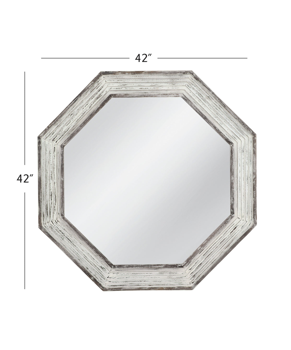 Marden - Wall Mirror - White Wash