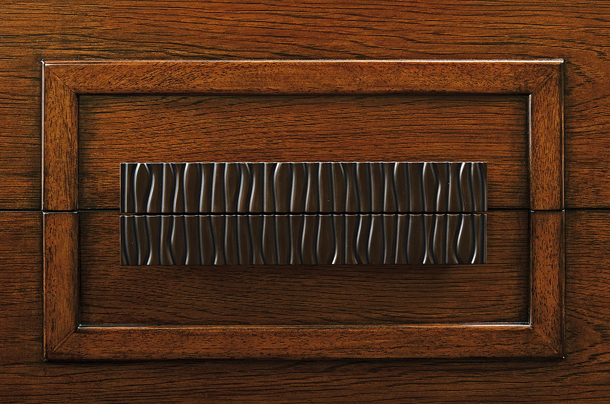 Island Fusion - Tonga Tiered Bookcase - Dark Brown