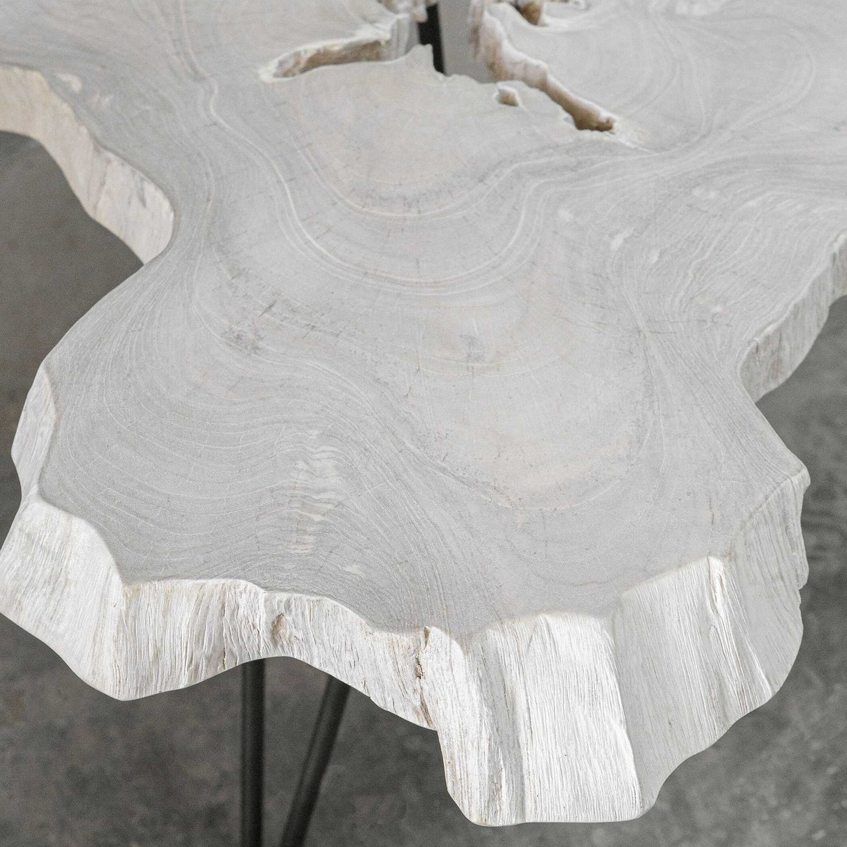 Trillium - Bleached Teak Coffee Table