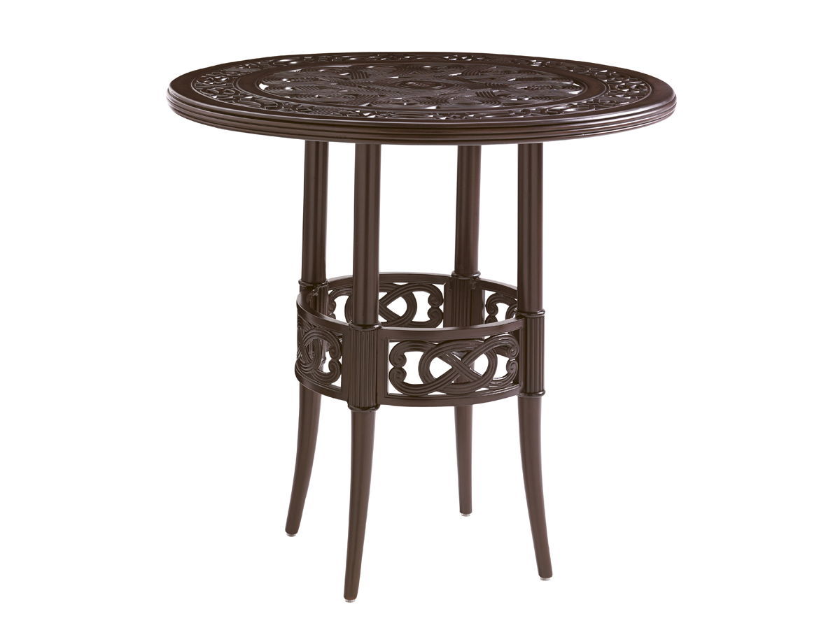 Royal Kahala Black Sands - Bistro Table - Dark Brown