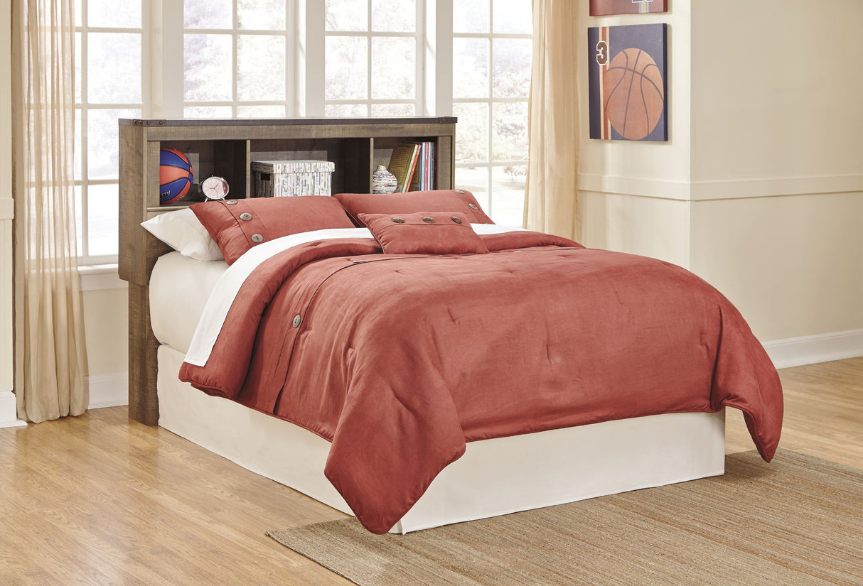Trinell - Bookcase Storage Bed